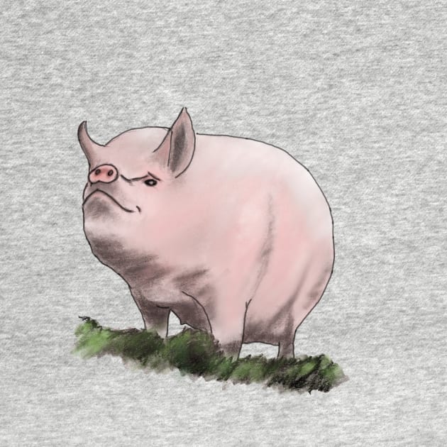 Pig in Clover by Northoftheroad
